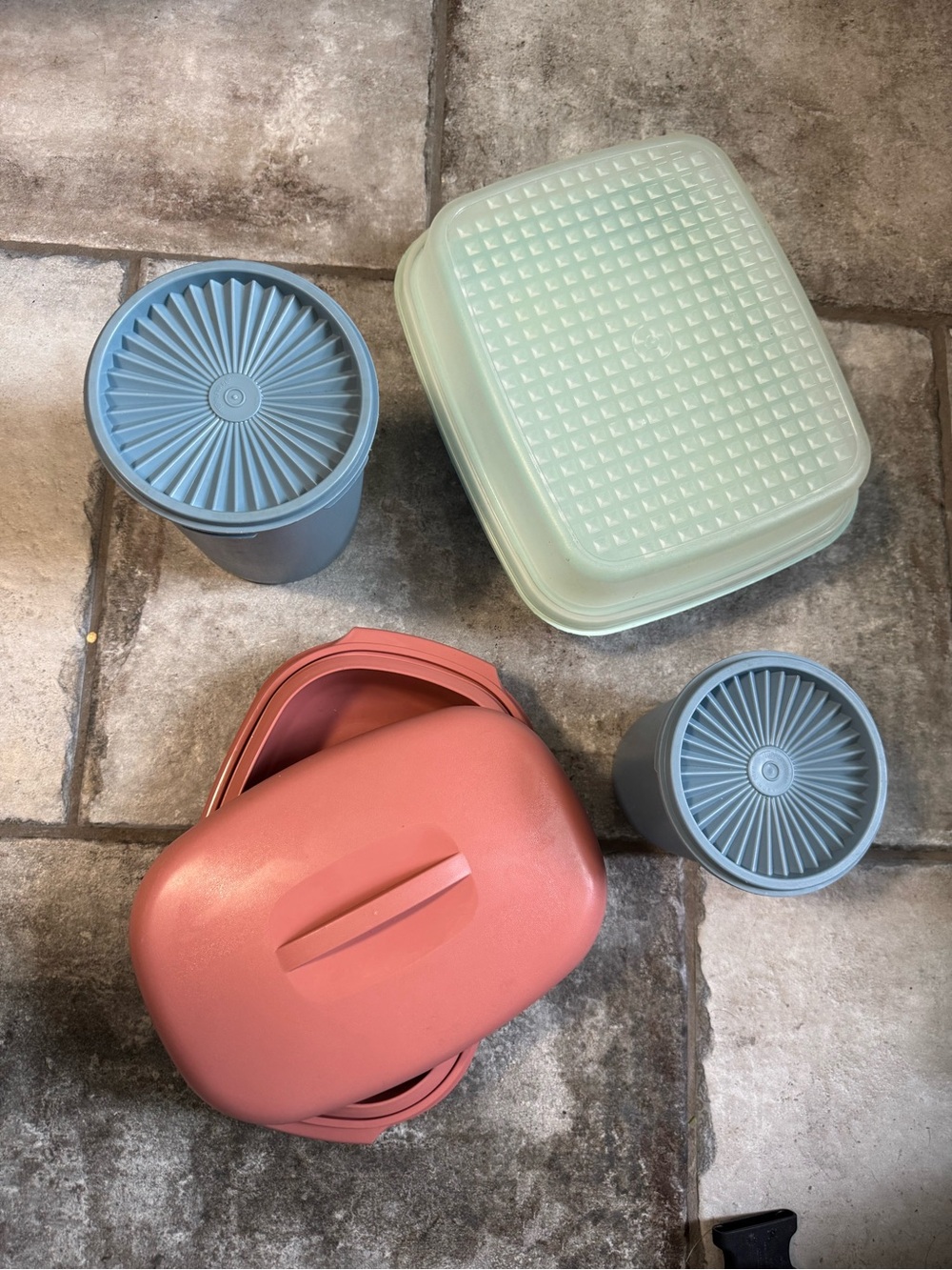 Vintage Tupperware 9 Piece Set